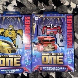 Hasbro Transformers One Figure Set – Yellow & Red